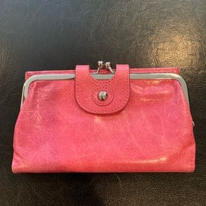 HOBO Fold Over Snap Clutch Wallet